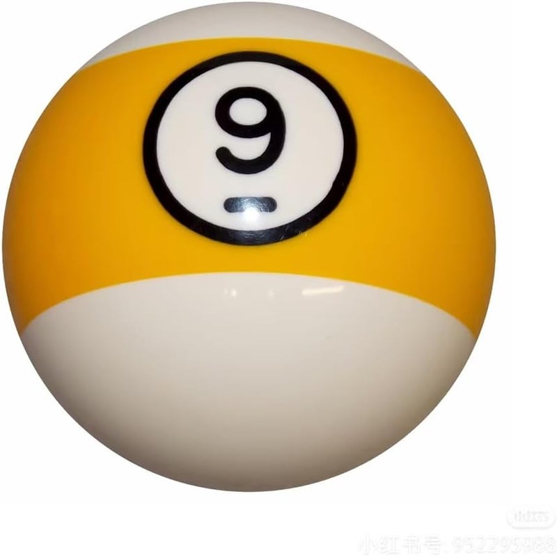 Ovewibi Replacement Billiards Ball Set, 1-1/2" Mini Size, 1.5 Inch, Replacement Balls with Cue Ball & Billiard #8 Ball, Billiards Ball Accessories - Image 1